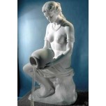 Figuras desnudas de escultura de mármol-0625
